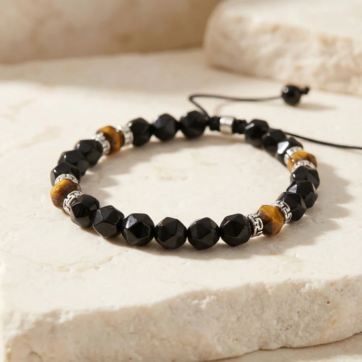 Ruby | Tiger's Eye Onyx Power Bracelet