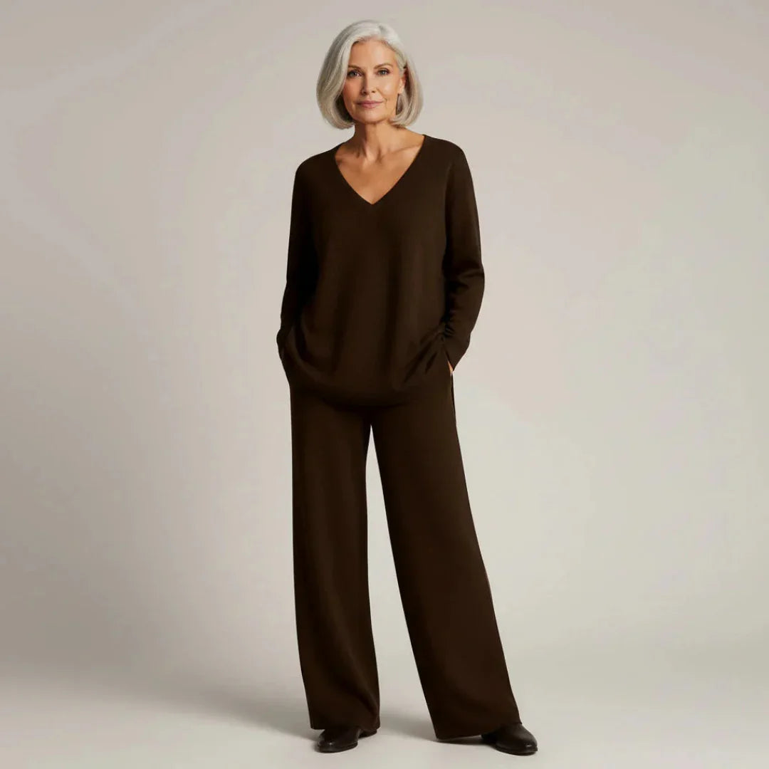 Anny | V-Neck Comfort Set — Jarah Melbourne