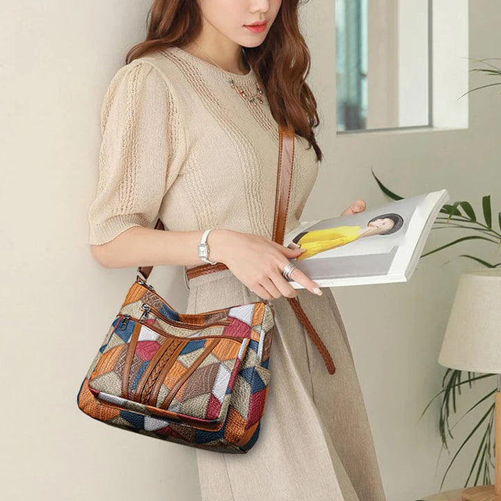 Samina | Patchwork Vegan Handbag — Jarah Melbourne