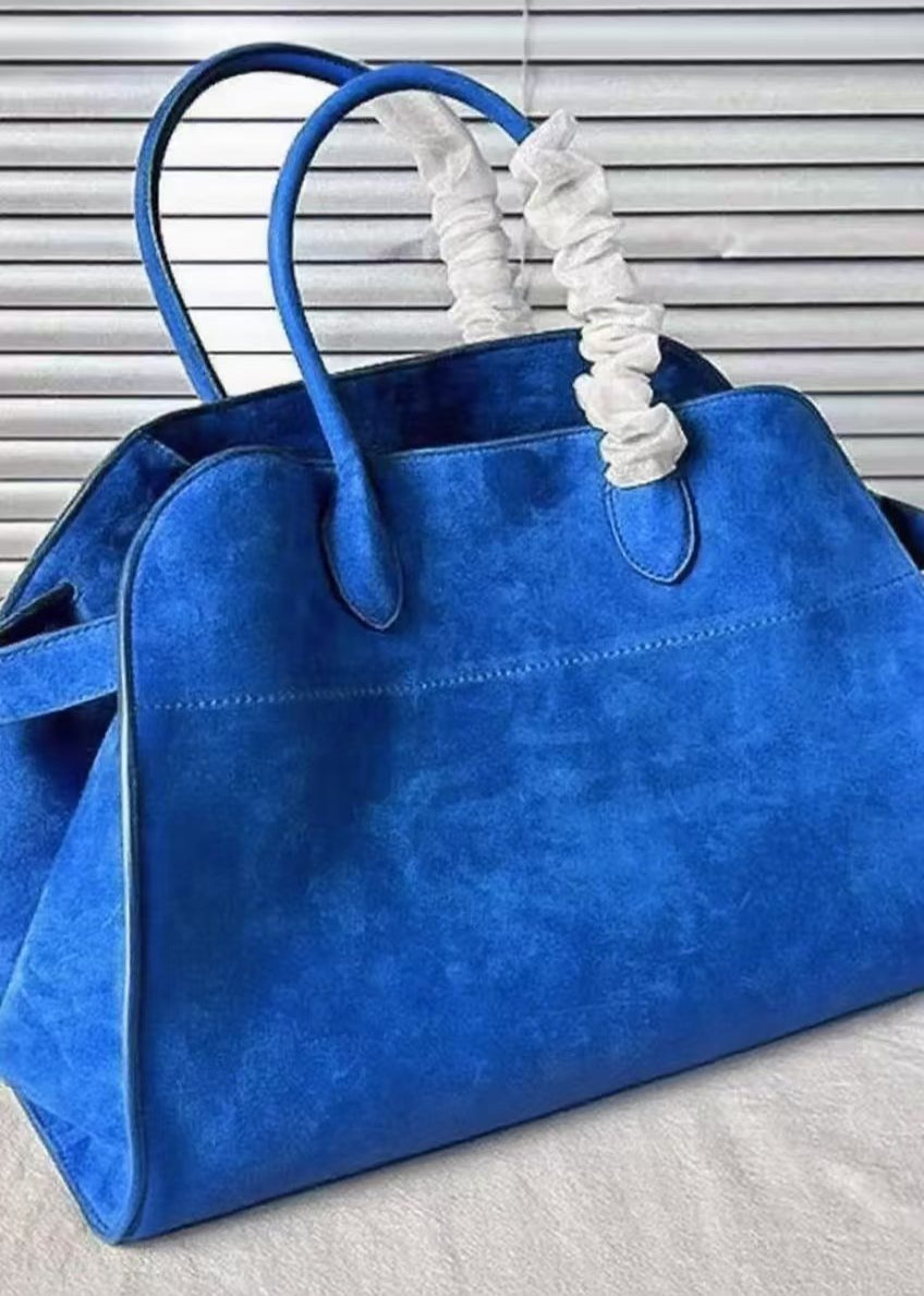 Wine Red Large Capacity Suede Tote