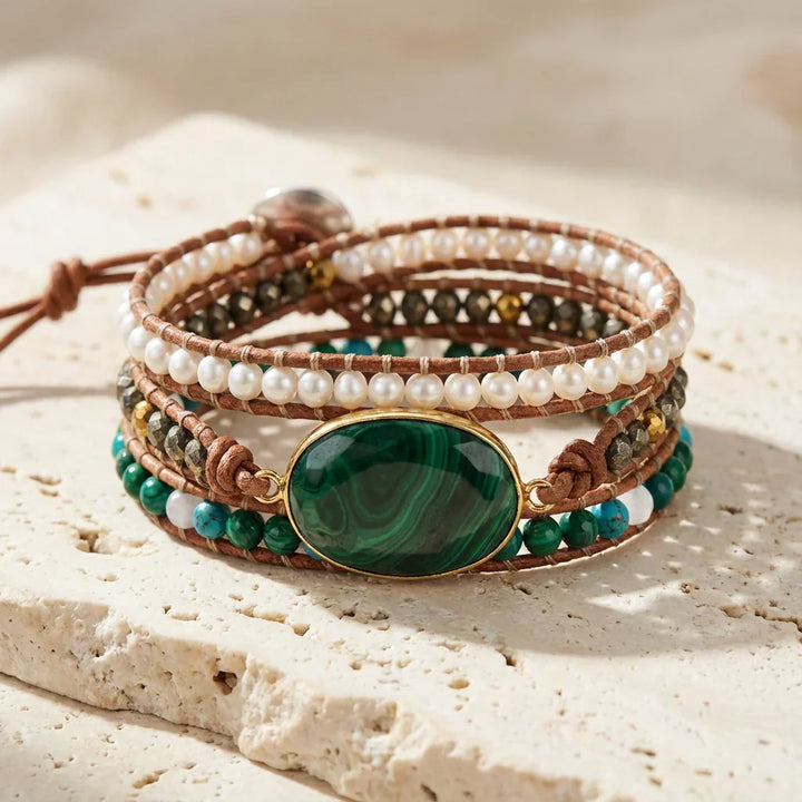 Elegant Pearl Power Bracelet
