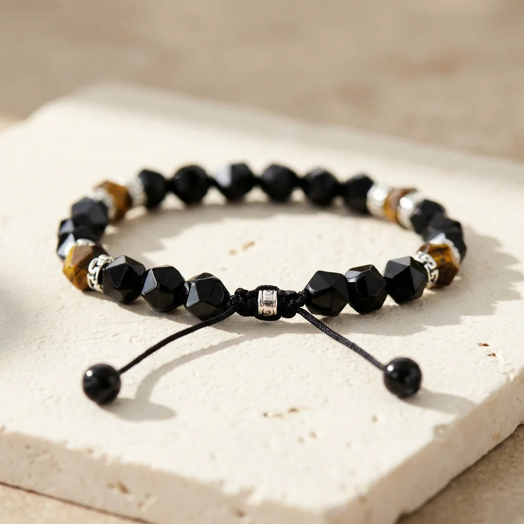 Ruby | Tiger's Eye Onyx Power Bracelet