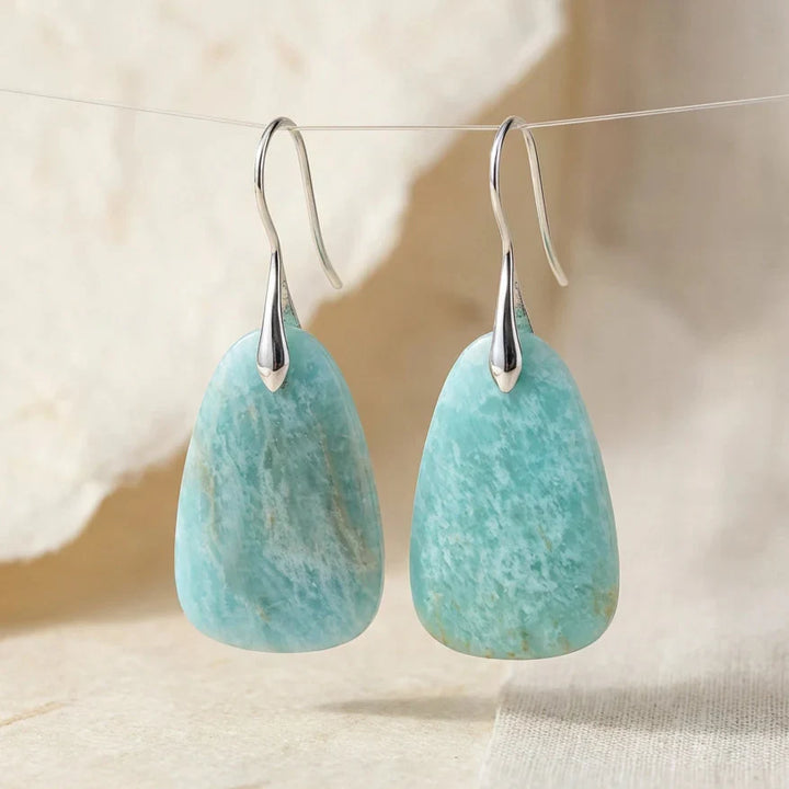Violet | Harmony of Amazonite Earrings