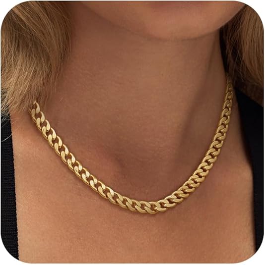 Iris | Chunky Cuban Link Necklace