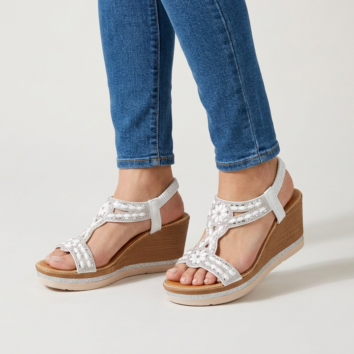 Eden - Comfortable wedge sandal for women