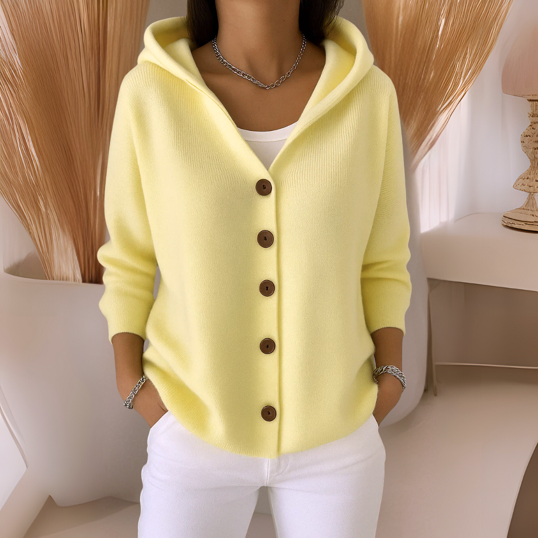 Felicia – Hooded Knit Cardigan — Jarah Melbourne