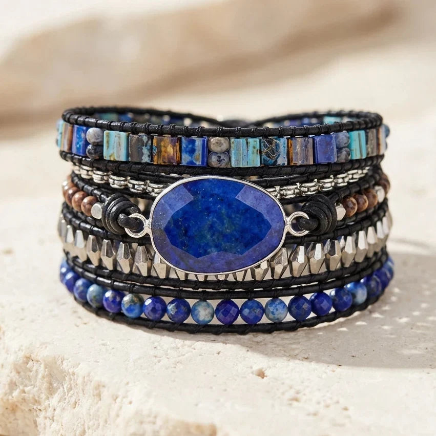 Nora | Vibrant Blue Charm Bracelet