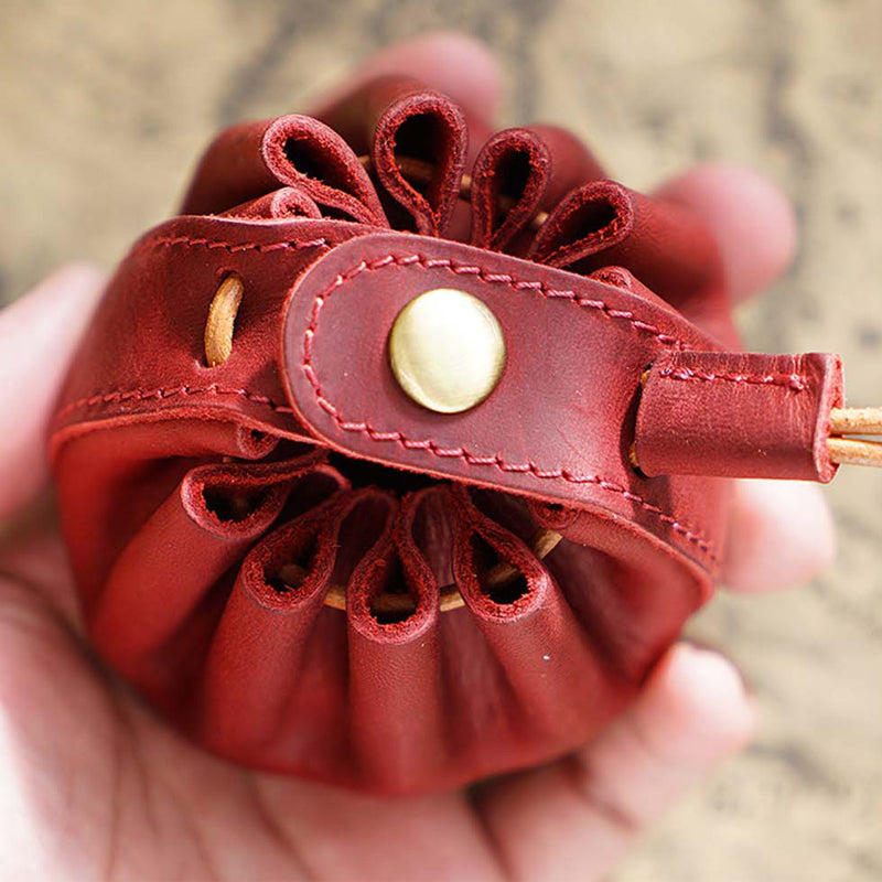 Poppy | Handmade Leather Coin Purse — Jarah Melbourne