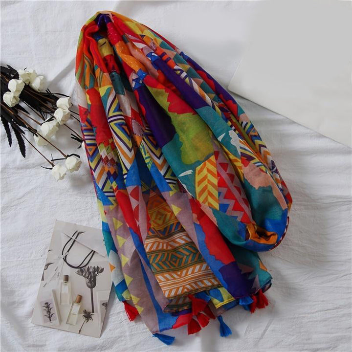 Thea | Casual Colourful Scarf