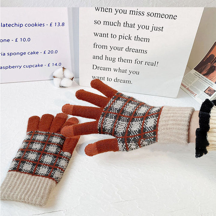 Sky warm winter gloves — Jarah Melbourne