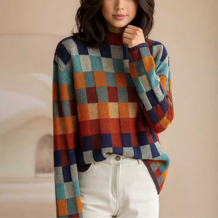 Andrea – Soft Cashmere-Look Roll-Neck Jumper — Jarah Melbourne