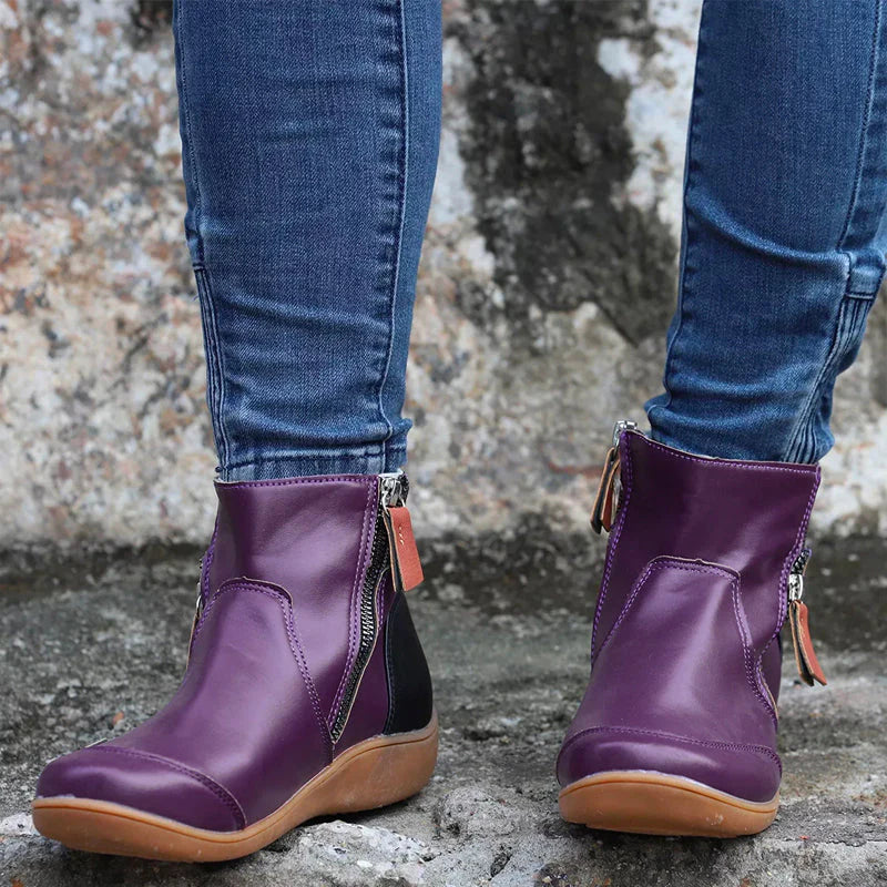 Cora | Premium Zipper Orthopedic Waterproof Boots