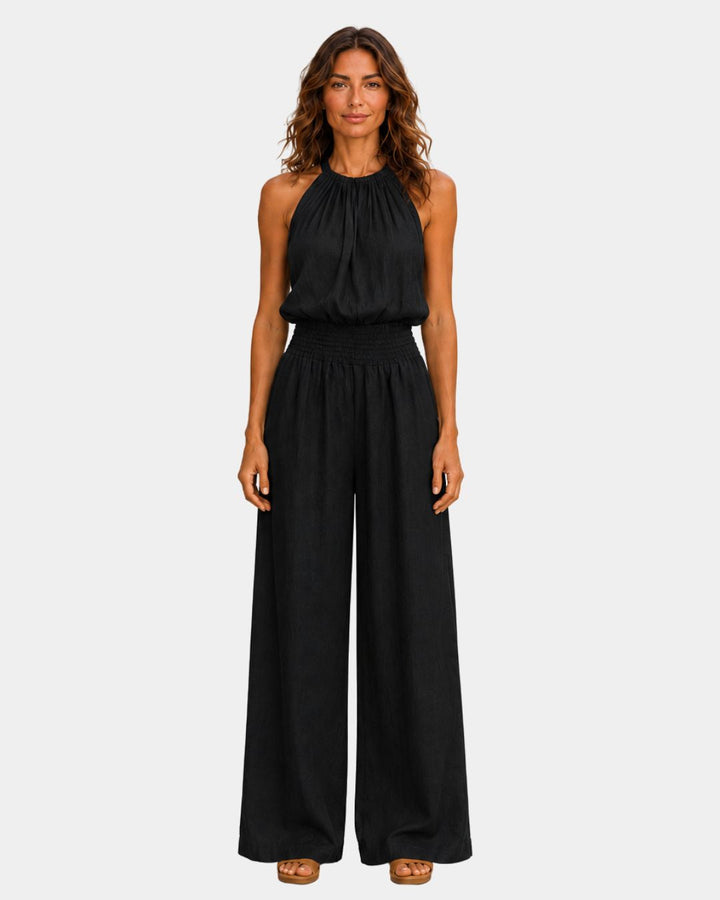 Giselle | Halter Jumpsuit — Jarah Melbourne