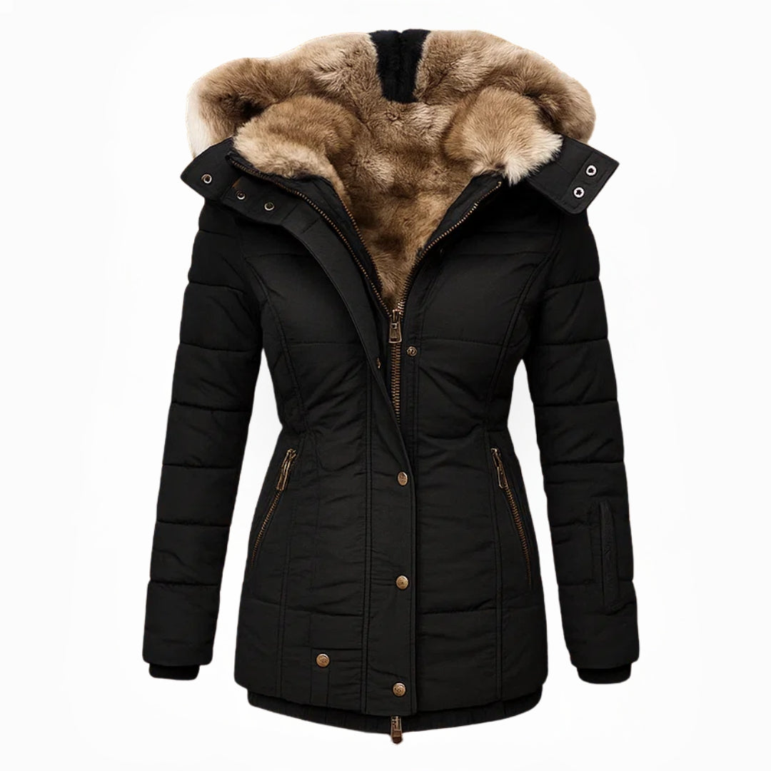 Anna – Fur-Lined Winter Coat — Jarah Melbourne