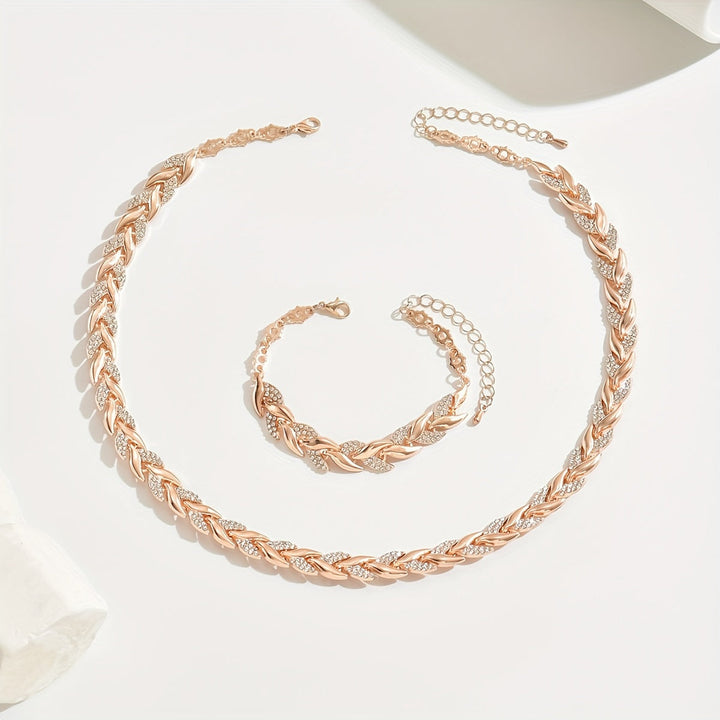 Hazel | Fishtail Crystal Ensemble Set