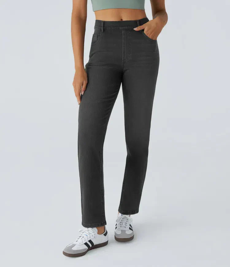 Naomi | High Waist Elastic Comfort Pants