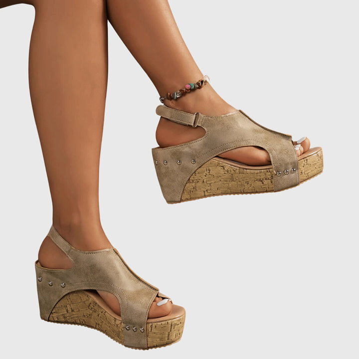 Lucinda | Orthopedic Wedge Sandal