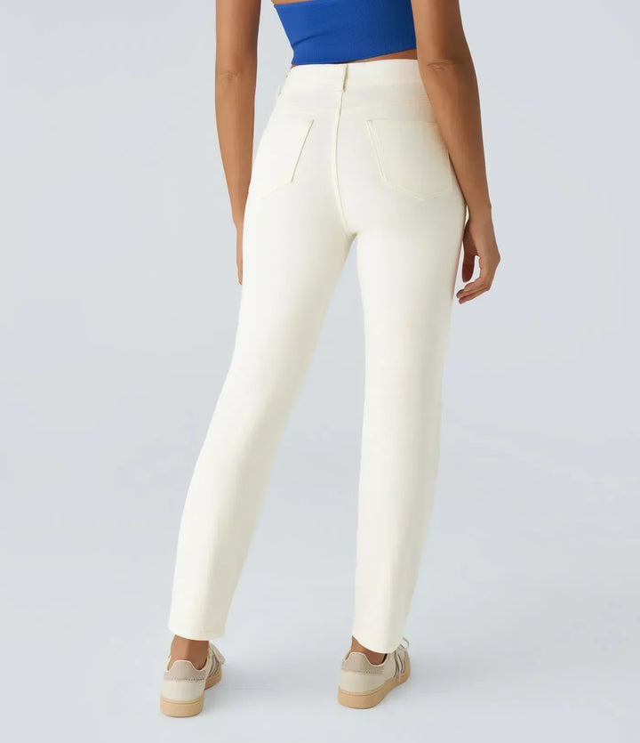 Naomi | High Waist Elastic Comfort Pants