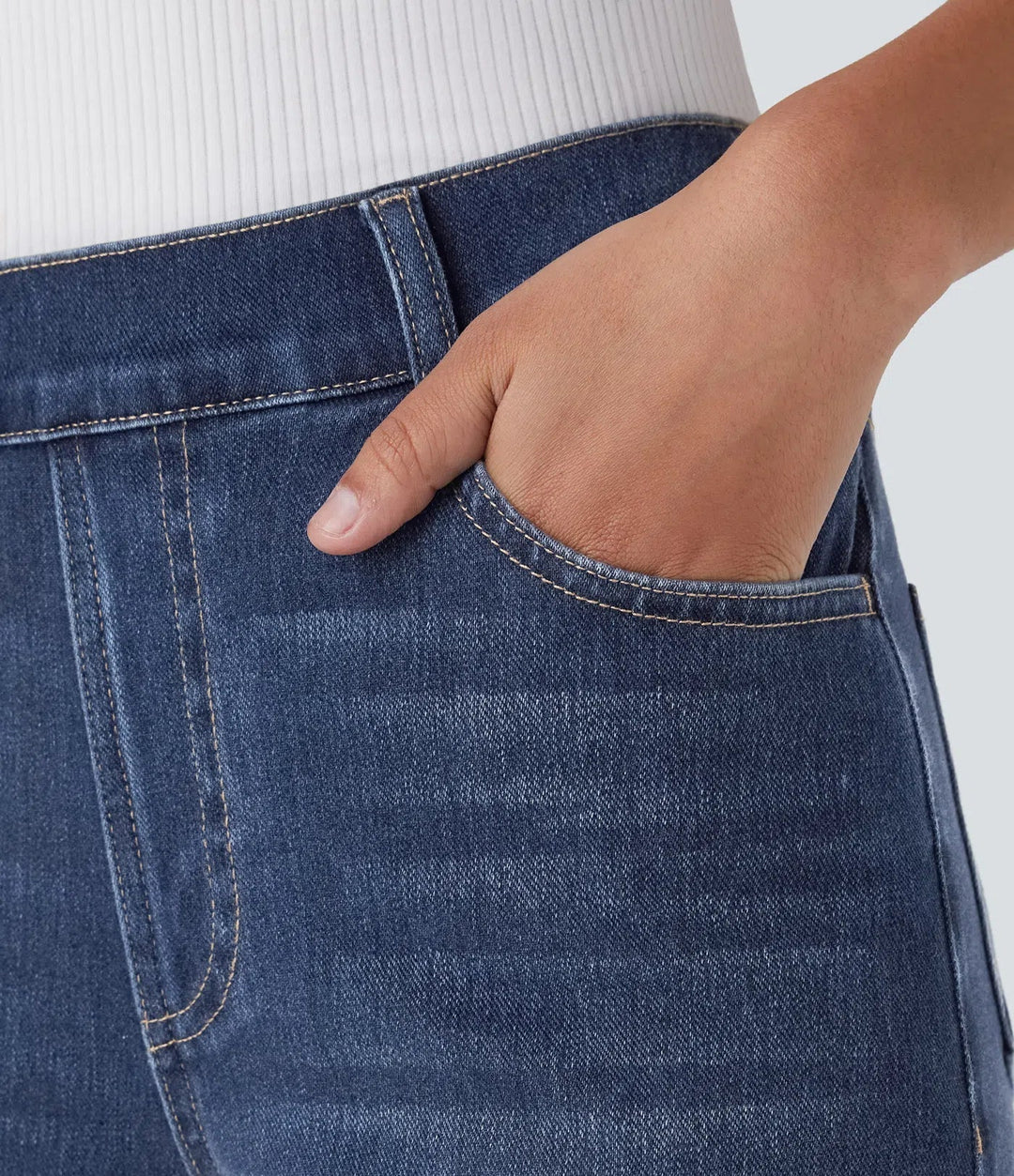 Naomi | High Waist Elastic Comfort Pants