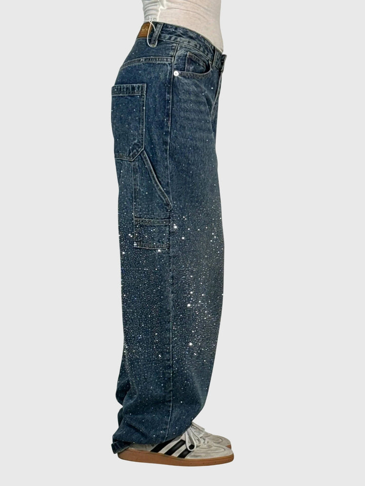 Stella | Diamond Pattern Pants