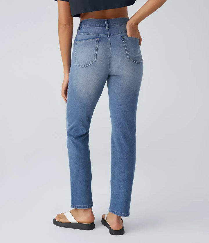 Naomi | High Waist Elastic Comfort Pants