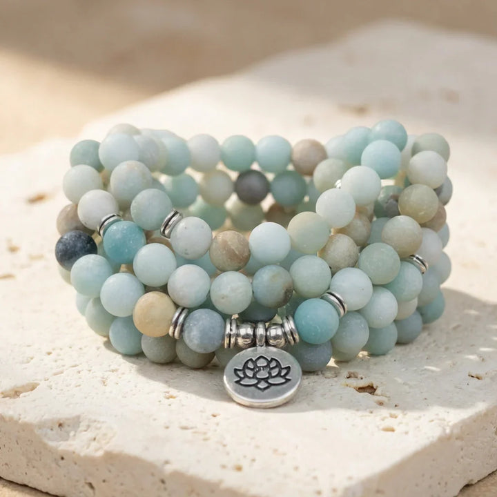Hazel | Divine Amazonite Mala