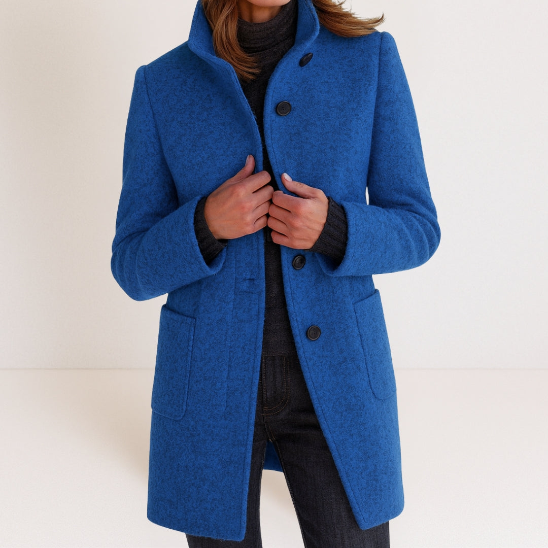 Stella – High-Collar Jacket — Jarah Melbourne
