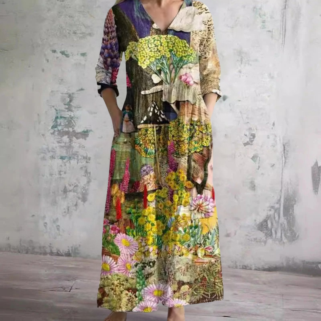 Olda | Relaxed Floral Dress