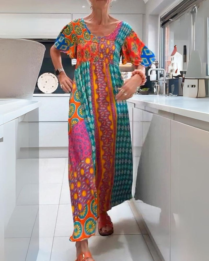 Ash | Colorful Boho Dress