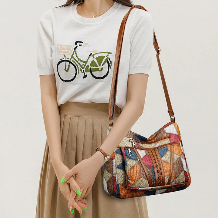 Samina | Patchwork Vegan Handbag — Jarah Melbourne