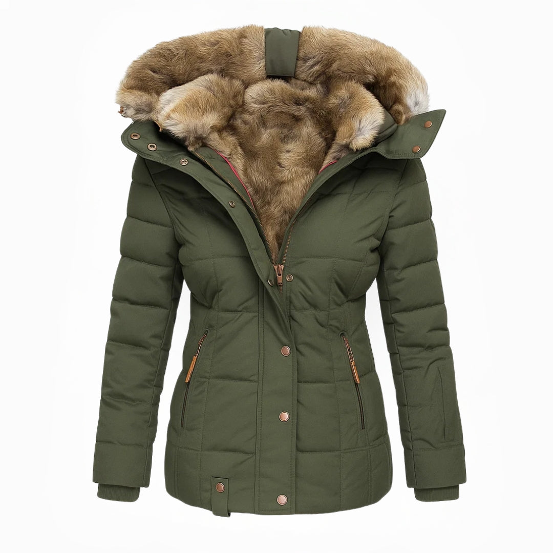 Anna – Fur-Lined Winter Coat — Jarah Melbourne