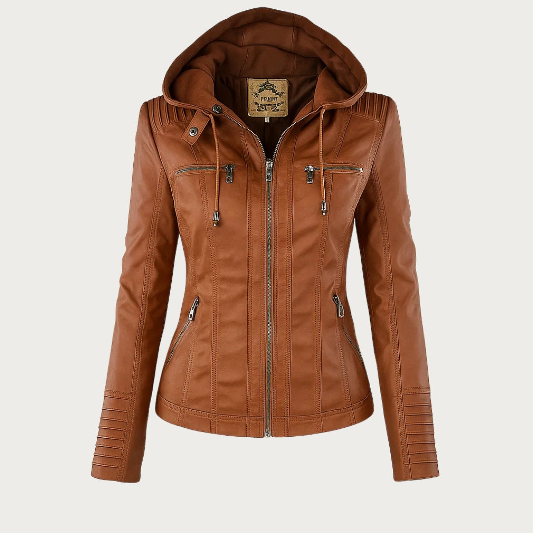 Monika – Leather Jacket — Jarah Melbourne