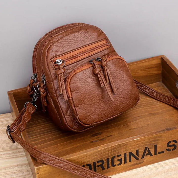 Lize | Small Leather Shoulder Bag — Jarah Melbourne