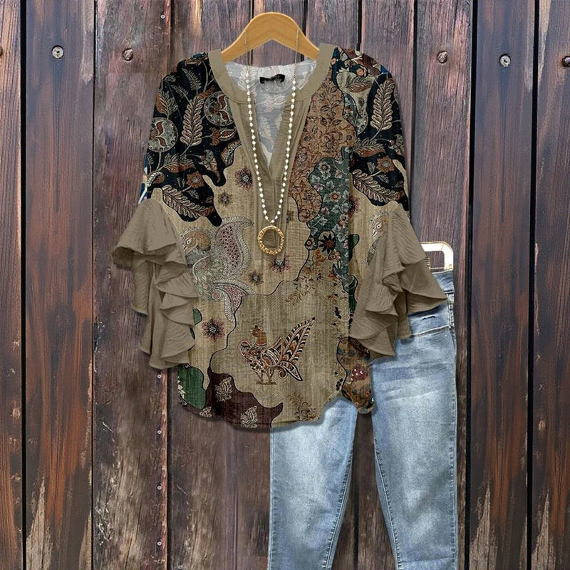 Marigold | Casual Vintage Blouse