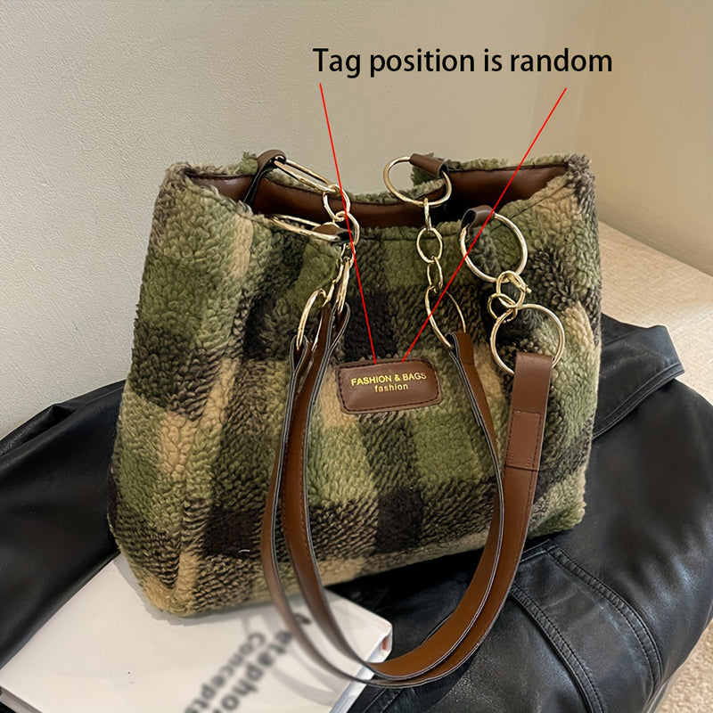 Tartan vintage bag — Jarah Melbourne