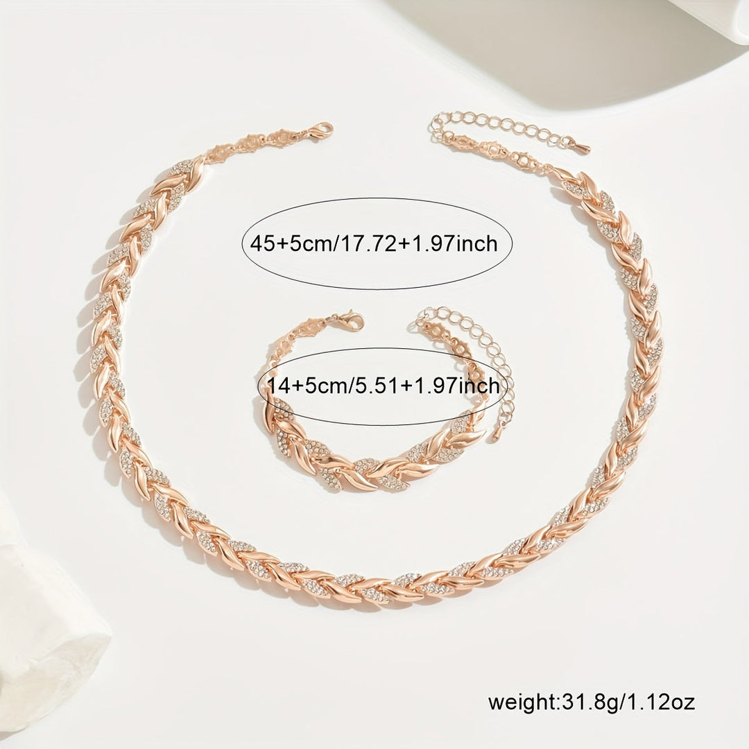 Hazel | Fishtail Crystal Ensemble Set