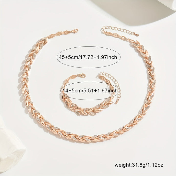 Hazel | Fishtail Crystal Ensemble Set