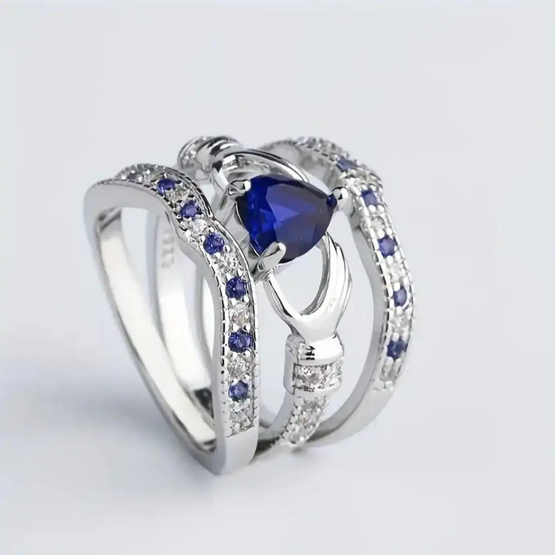 Ruby | Eternal Lux Azura Ring Set
