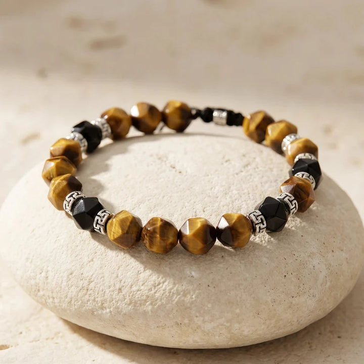 Ruby | Tiger's Eye Onyx Power Bracelet