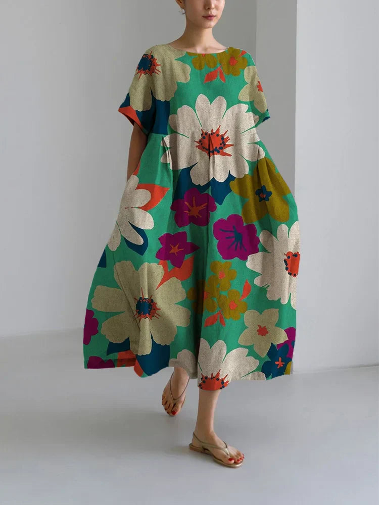 Vito floral A-line summer dress — Jarah Melbourne