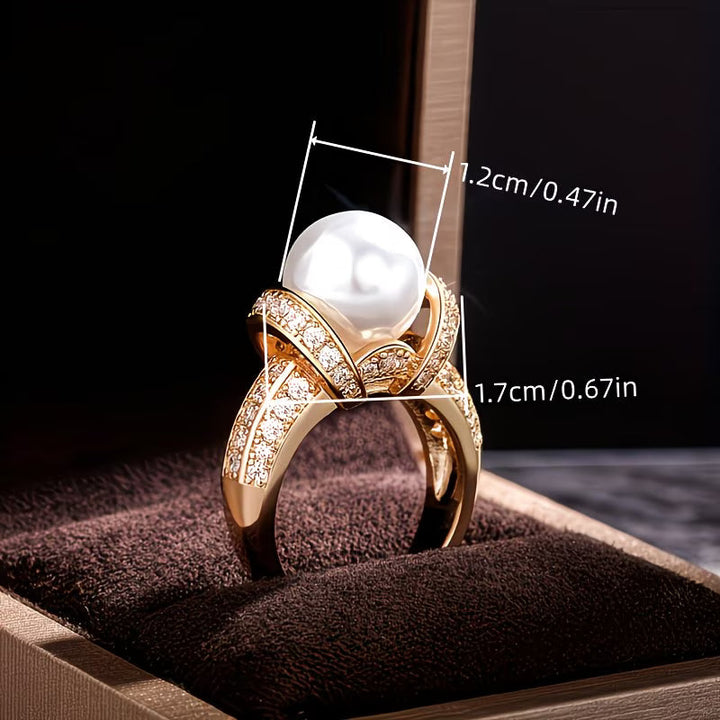 Genevieve | The Crown Pearl Ring