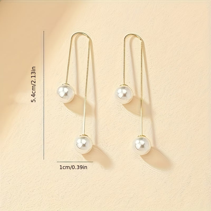 Katarina | Radiant Pearl Statement Earrings