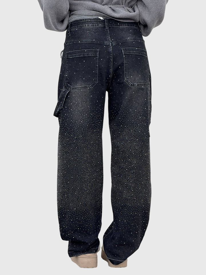 Stella | Diamond Pattern Pants