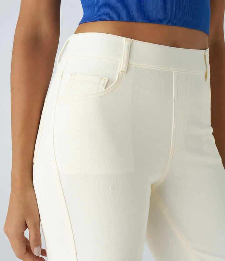 Naomi | High Waist Elastic Comfort Pants