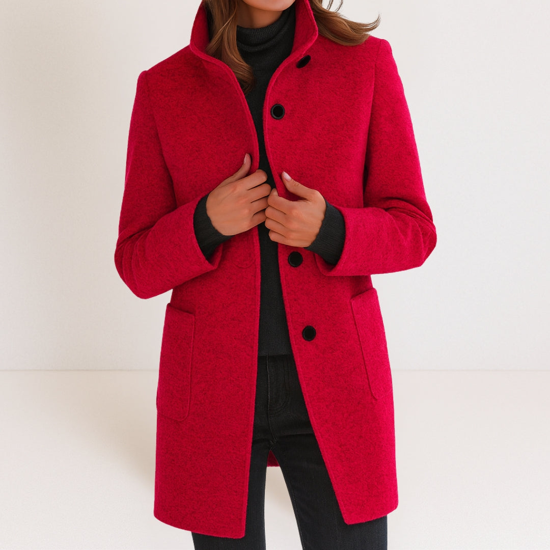Stella – High-Collar Jacket — Jarah Melbourne