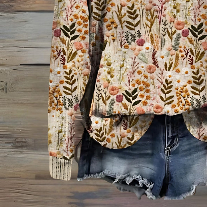 Nova – Comfortable Floral Jumper — Jarah Melbourne