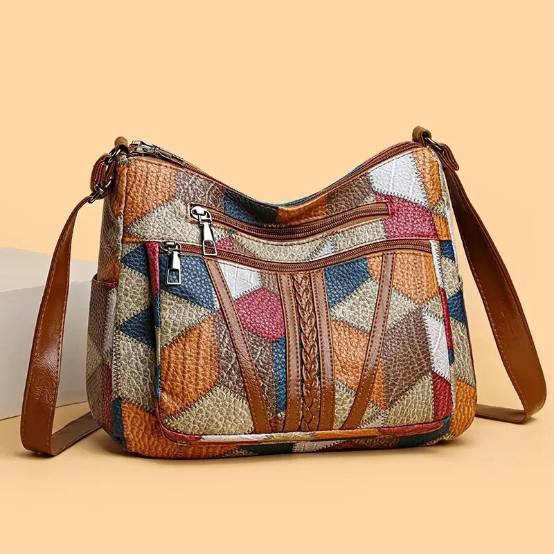 Samina | Patchwork Vegan Handbag — Jarah Melbourne