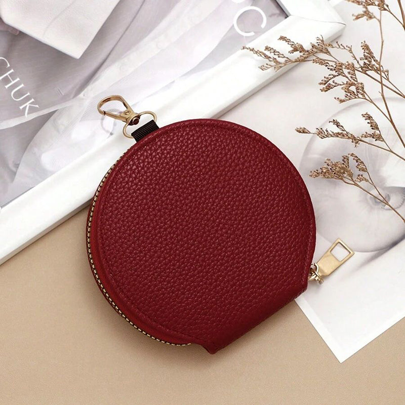 Nina | Solid Zip Coin Purse — Jarah Melbourne