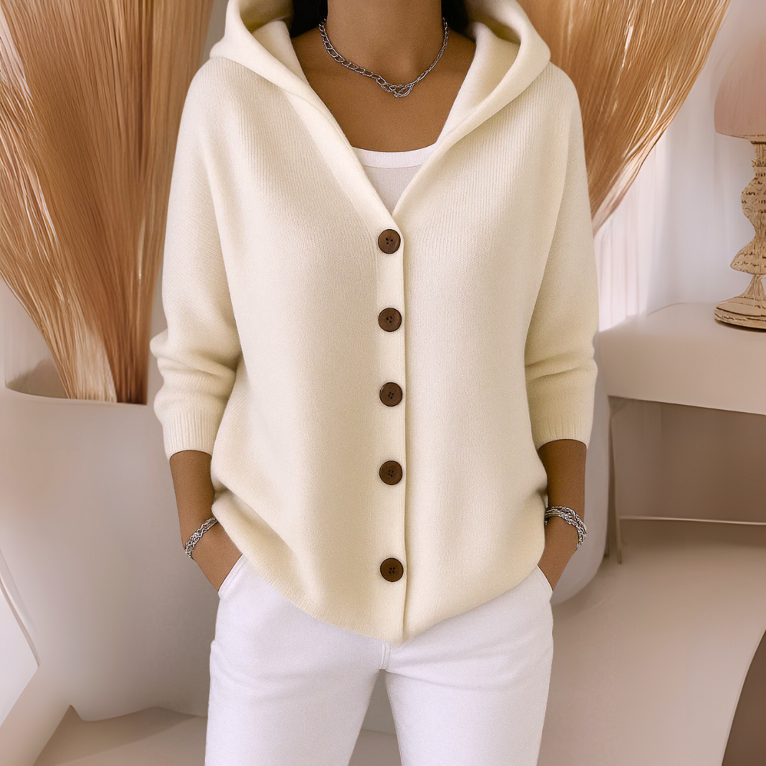 Felicia – Hooded Knit Cardigan — Jarah Melbourne