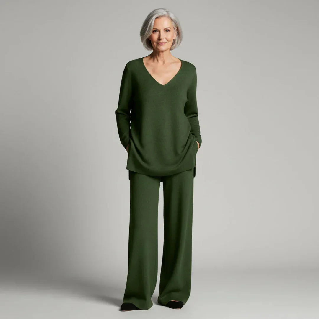 Anny | V-Neck Comfort Set — Jarah Melbourne